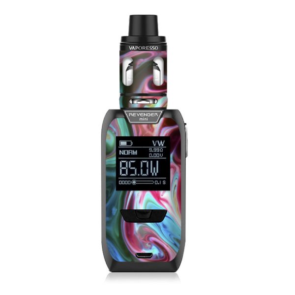 Paint Mix Sirls Red Green Vaporesso Revenger Mini 85w Skin Fashion