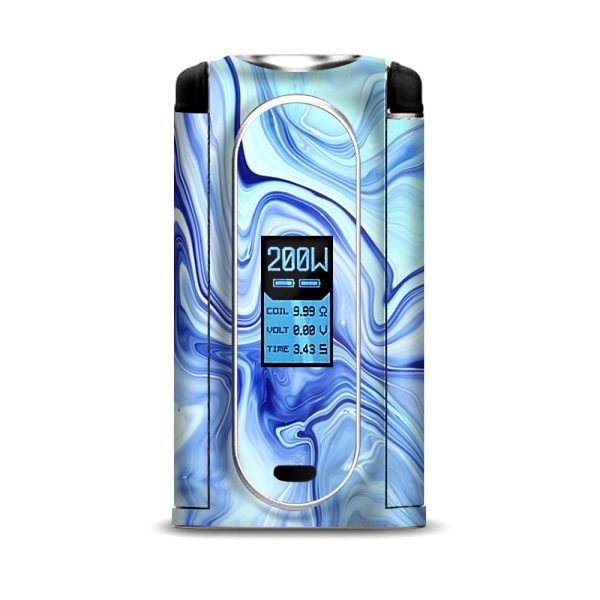 Blue Marble Rocks Glass VooPoo Vmate Skin on Sale