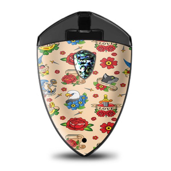 Tattoo Ink Love Flash Flower Smok Rolo Badge Skin For Sale