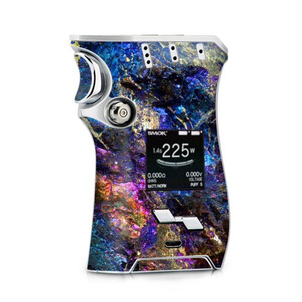 Chalcopyrite Colorful Purple Glass Rock Crystal Smok Mag Skin Cheap