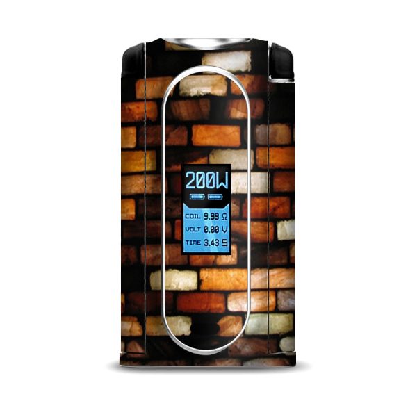 Stained Glass Bricks Brick Wall VooPoo Vmate Skin For Sale