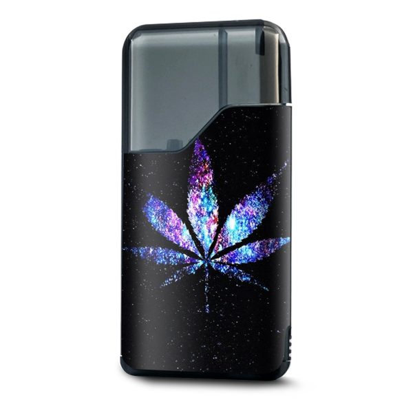 Pot Leaf Marijuana Cosmic Galaxy Outerspace Suorin Drop Skin For Sale