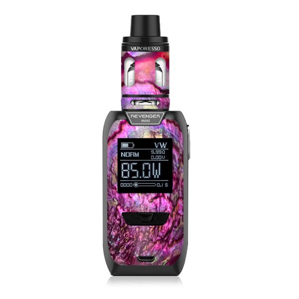 Pink Abalone Shell Sea Opal Vaporesso Revenger Mini 85w Skin Cheap