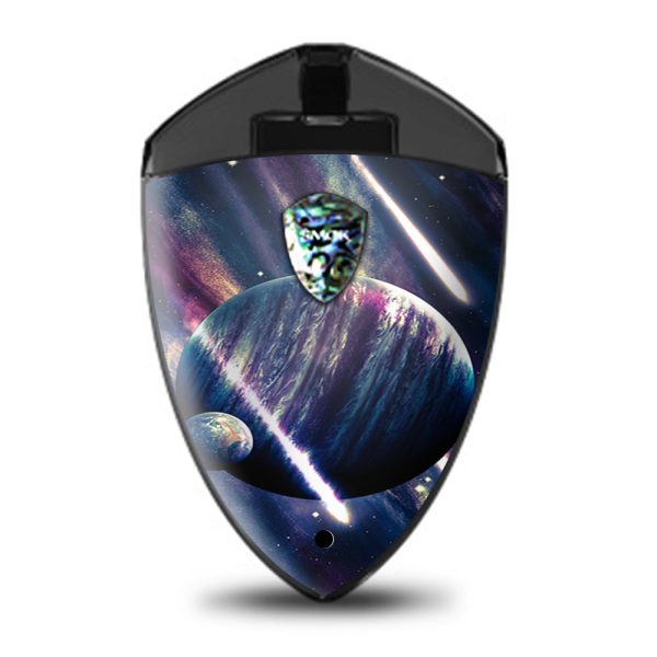 Cosmic Planets Shooting Stars Galaxy Smok Rolo Badge Skin Sale