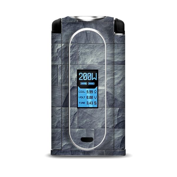 Grey Slate Panel Brick Wall Bricks VooPoo Vmate Skin For Discount