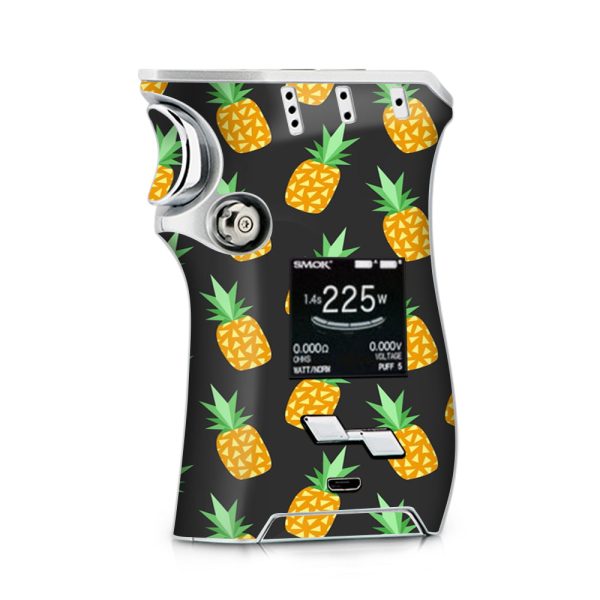 Pineapples Grey Pattern  Smok Mag Skin For Discount