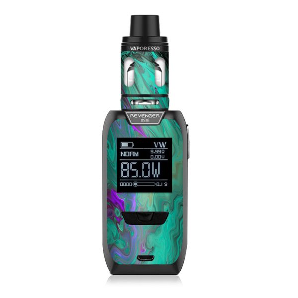 Paint Swirls Abstract Watercolor Vaporesso Revenger Mini 85w Skin For Discount
