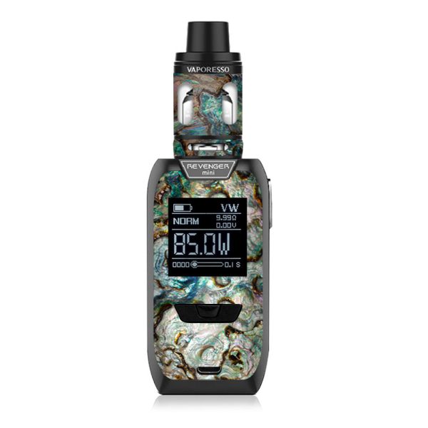 Abalone Shell Gold Underwater Vaporesso Revenger Mini 85w Skin For Cheap