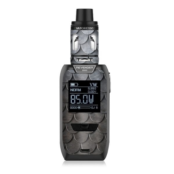 Metal Mermaid Fish Scales Vaporesso Revenger Mini 85w Skin Online Sale