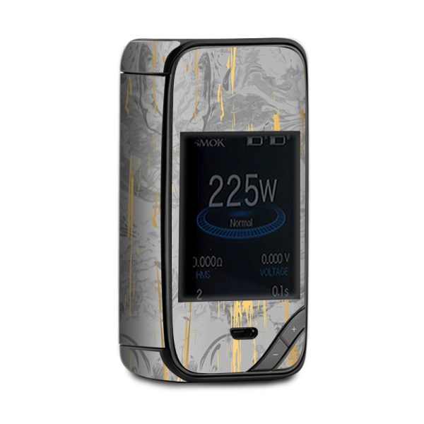 Gold Marble Light Gray  Stone Granite Smok X-Priv Skin Supply