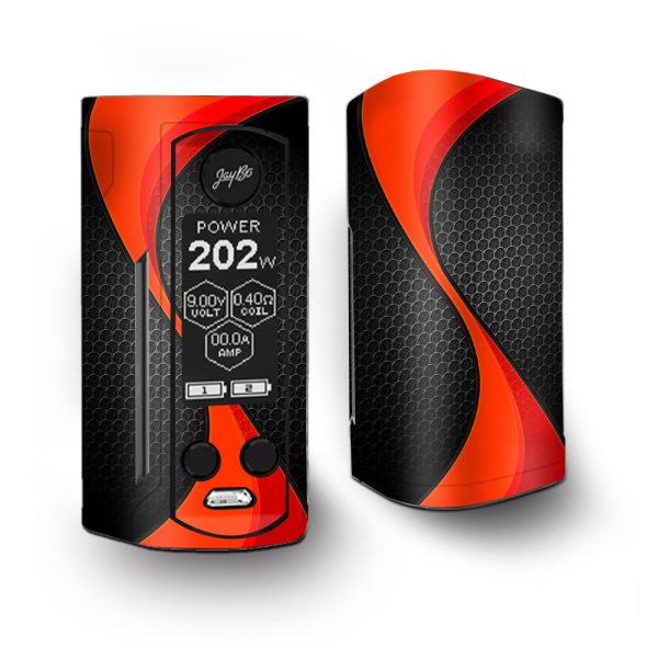 Red Twist Black Metallic Vaporesso Armour Kit Skin Discount