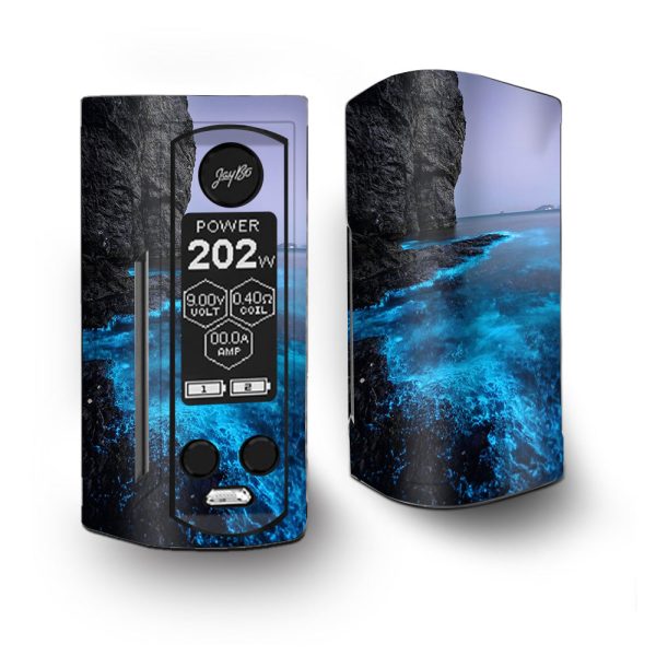 Paradise Sea Wall Cliffs Glowing Water Vaporesso Armour Kit Skin Supply