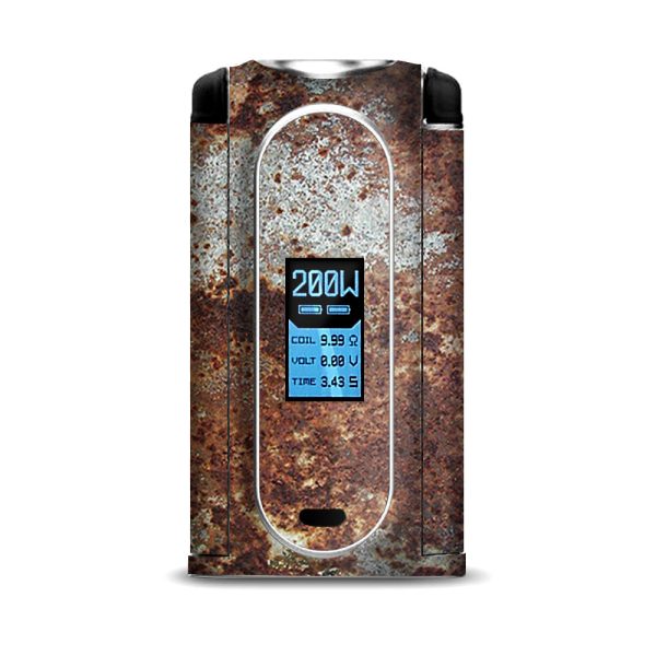 Rust Corroded Metal Panel Damage VooPoo Vmate Skin For Sale