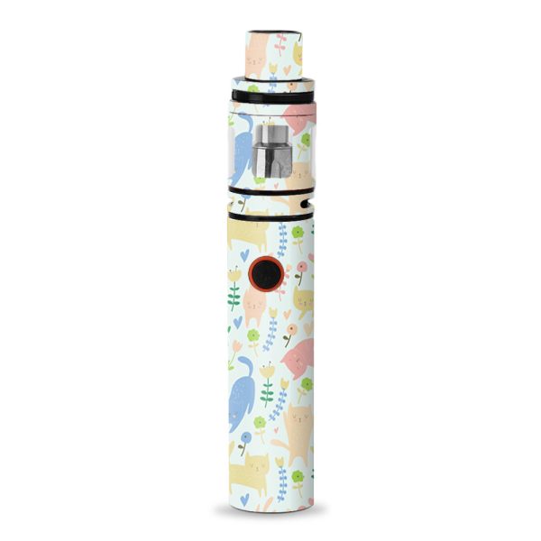 Cats Kittens Playful Flowers Smok Stick V8 Skin Online now