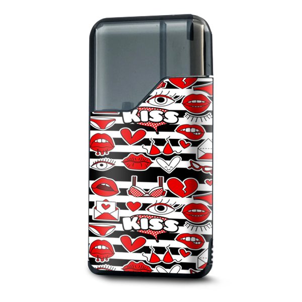 50S Retro Strips Lips Love Kiss  Suorin Drop Skin Sale