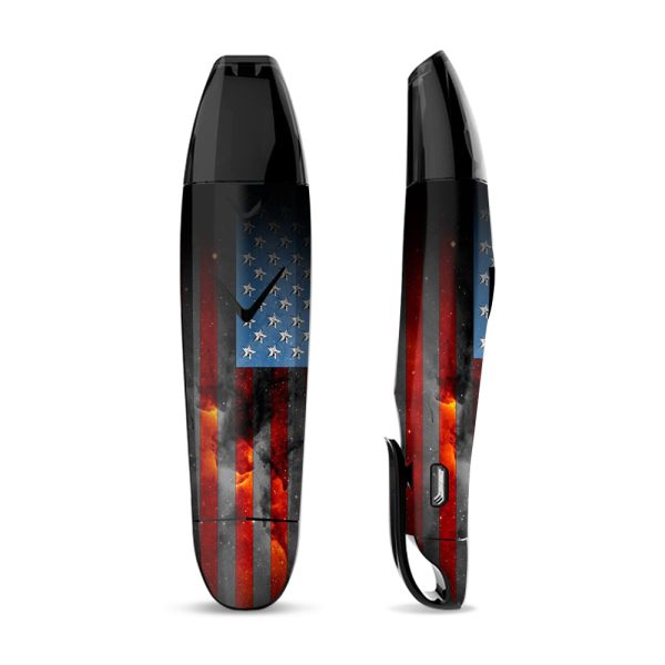 Dark Distressed American Flag Sky Stars Galaxy Suorin Vagon Skin For Discount