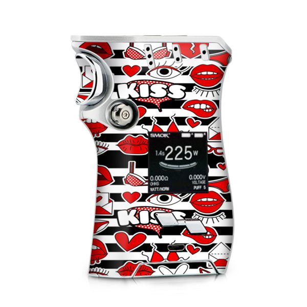 50S Retro Strips Lips Love Kiss  Smok Mag Skin Online now