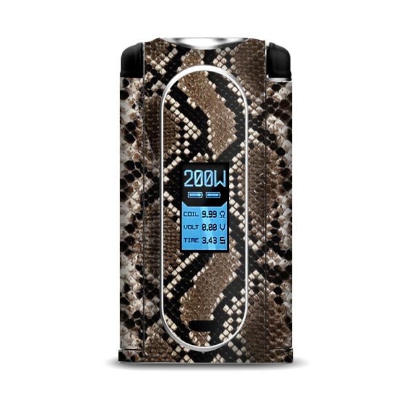 Snakeskin Rattle Python Skin VooPoo Vmate Skin on Sale
