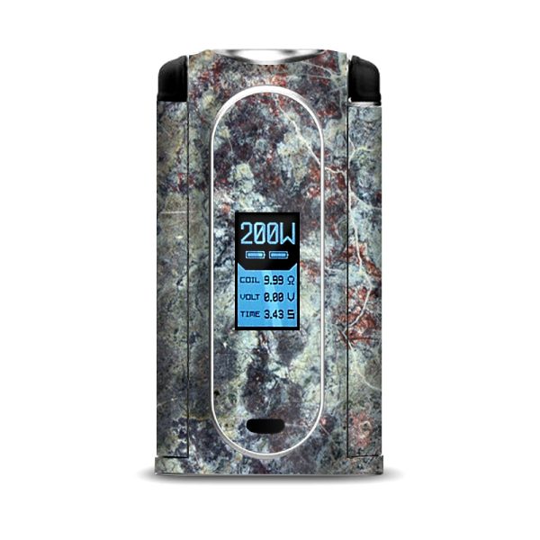 Rough Marble Grey Red Blue Granite VooPoo Vmate Skin Online Hot Sale