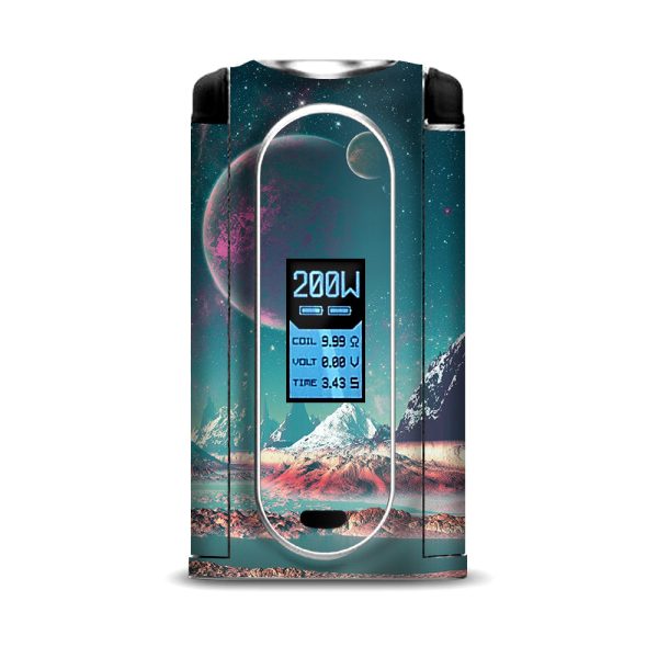 Planets And Moons Mountains VooPoo Vmate Skin For Discount