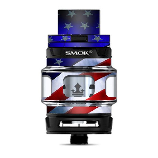 American Flag Waving Usa Pride Proud Smok Prince Tank Skin For Sale