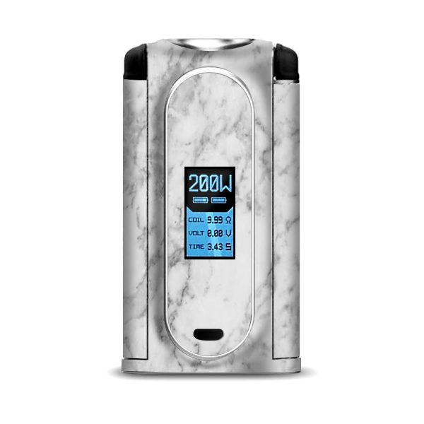 Grey And White Marble Panel VooPoo Vmate Skin on Sale