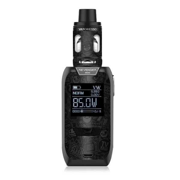 Black Sticker Slap Design Vaporesso Revenger Mini 85w Skin on Sale