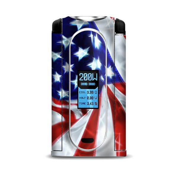 Electric American Flag U.S.A. VooPoo Vmate Skin Online