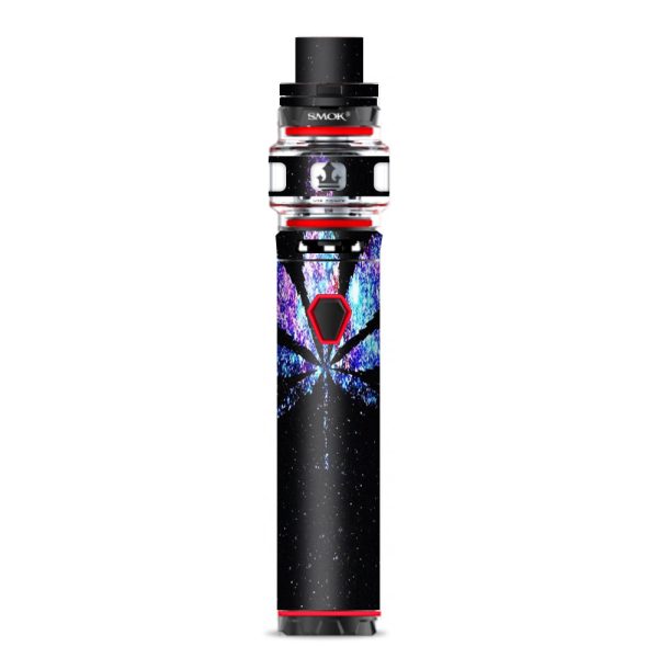 Pot Leaf Marijuana Cosmic Galaxy Outerspace Smok Stick Prince Skin Fashion