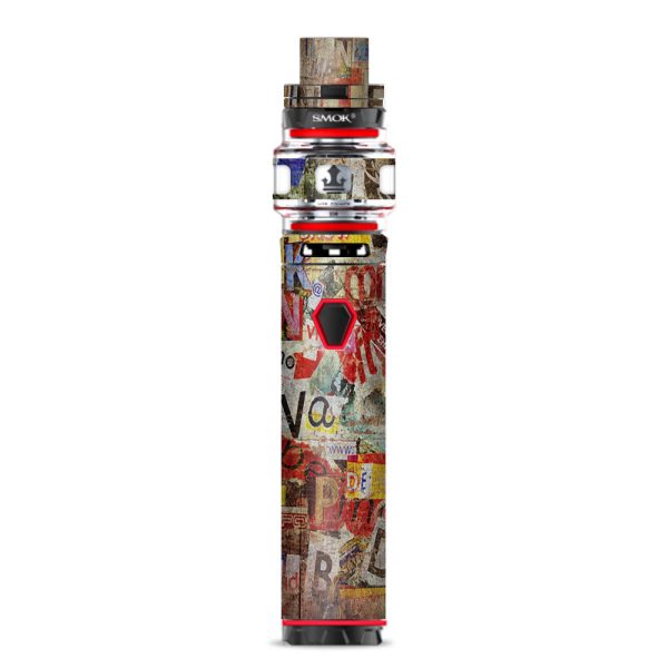 Grunge Poster Distressed Smok Stick Prince Skin Fashion