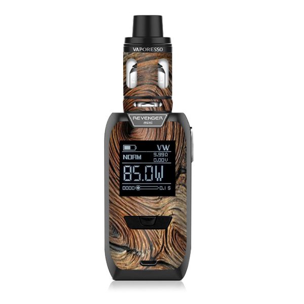 Wood Knot Swirl Log Outdoors Vaporesso Revenger Mini 85w Skin Discount