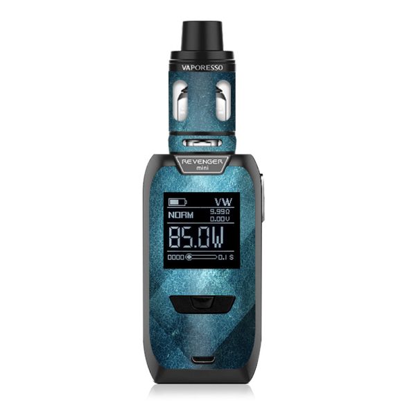 Blue Grunge Vaporesso Revenger Mini 85w Skin For Cheap