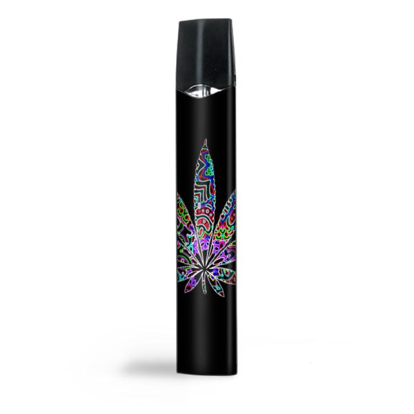 Pot Leaf Marijuana Colorful Retro Smok Infinix Skin Hot on Sale