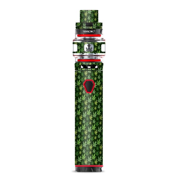 Pot Leaves Small Green Stoner Smok Stick Prince Skin Hot on Sale