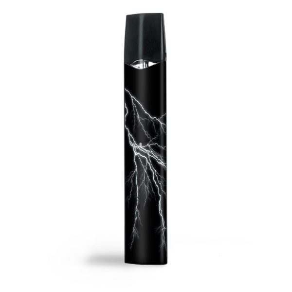 White Lighting Black Background Smok Infinix Skin For Cheap