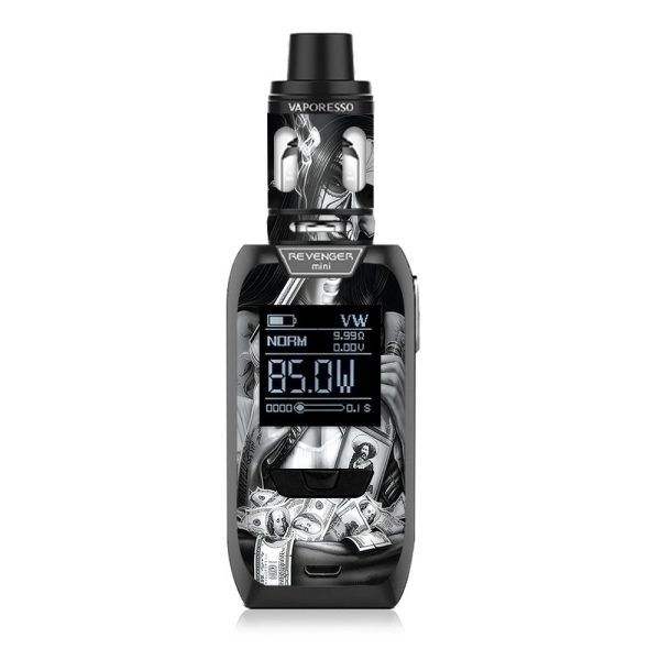 Skull Girl Gangster, Day Of The Dead Vaporesso Revenger Mini 85w Skin For Discount