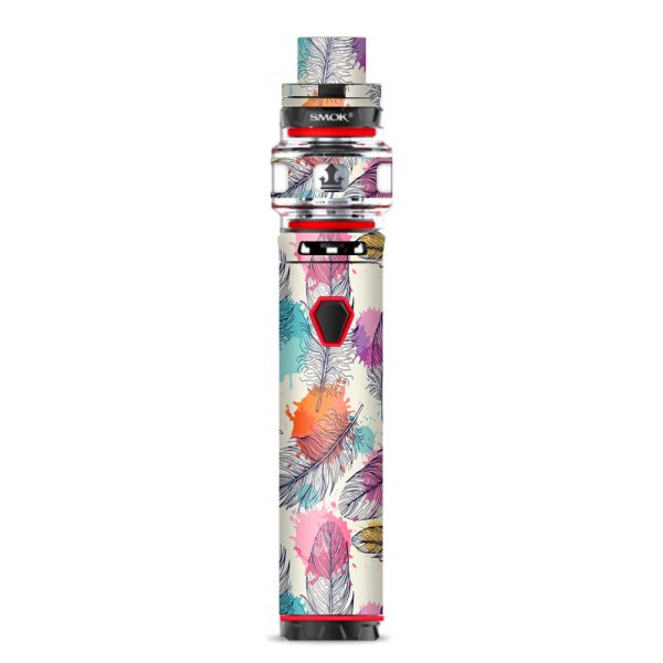 Feathers Colorful Watercolor Bird Smok Stick Prince Skin For Discount