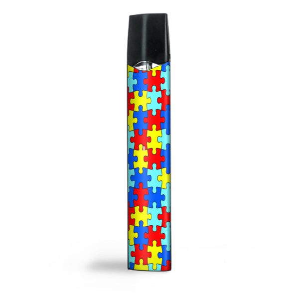 Colorful Puzzle Pieces Autism Smok Infinix Skin Supply