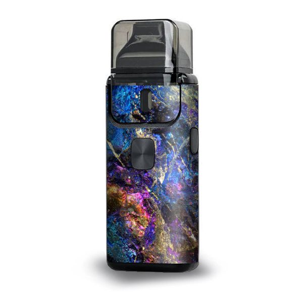 Chalcopyrite Colorful Purple Glass Rock Crystal Aspire Breeze 2 Skin For Discount
