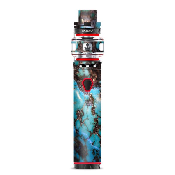 Stab Wood Blue Green Stabilized Stone Smok Stick Prince Skin Sale