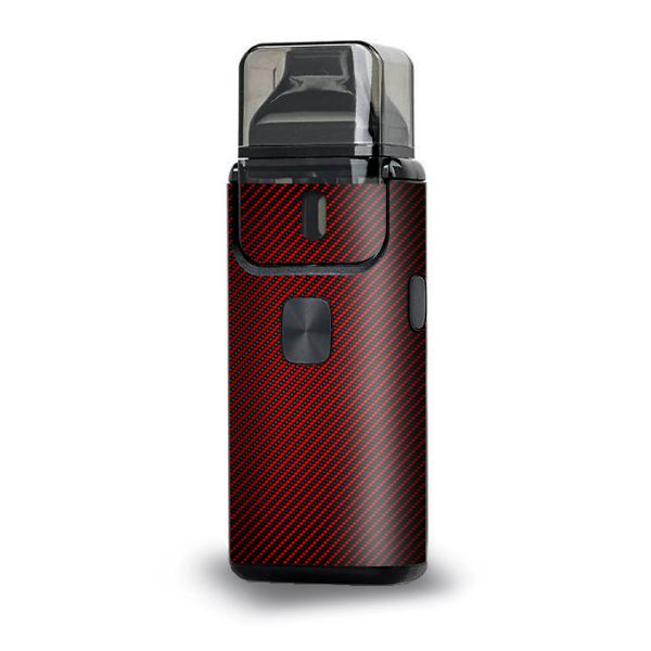 Red Black Carbon Fiber Weave Graphite 3D Aspire Breeze 2 Skin Hot on Sale