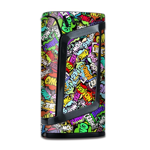 Pow Bang Omg Like Stickerlap Sticker Bomb Smok Alien Skin Sale