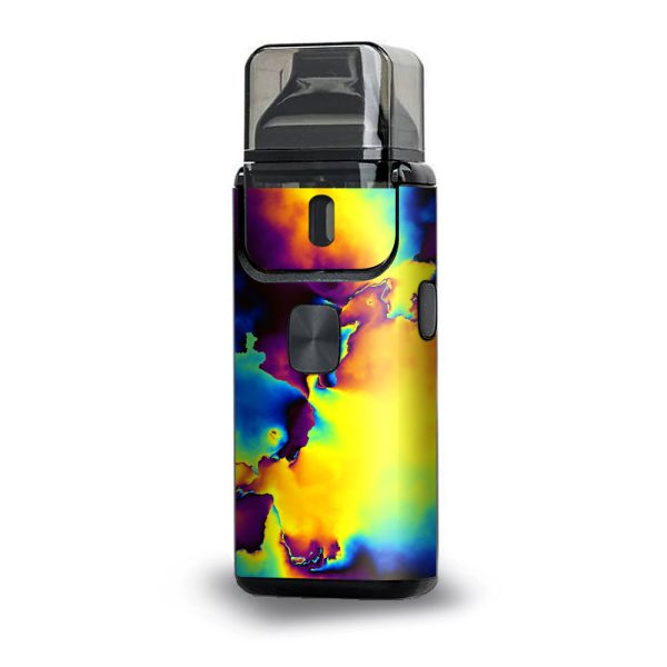 Bright Colorful Abstract Swirl Aspire Breeze 2 Skin Online Sale