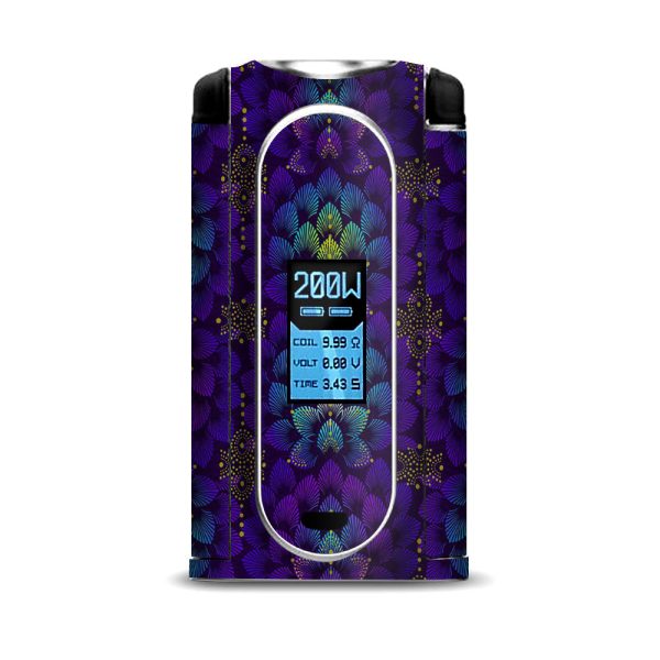 Floral Feather Pattern VooPoo Vmate Skin Online Sale