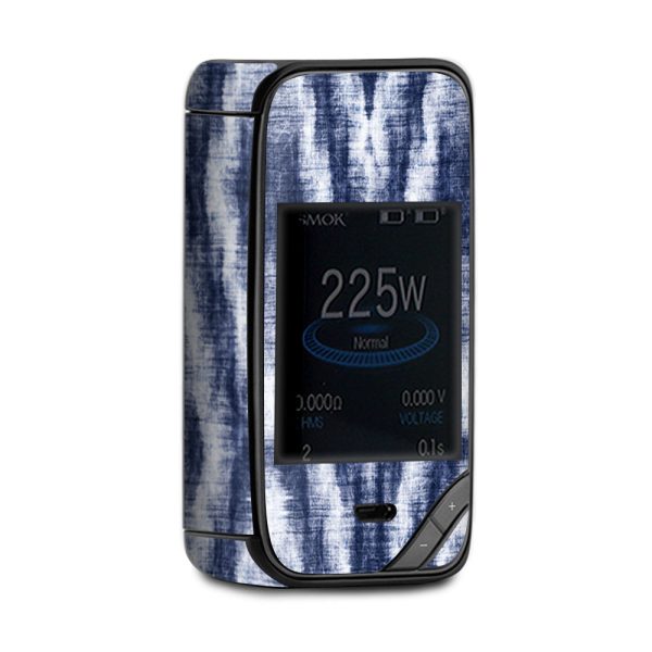 Tye Dye Blue White Symmetry Texture Smok X-Priv Skin Sale