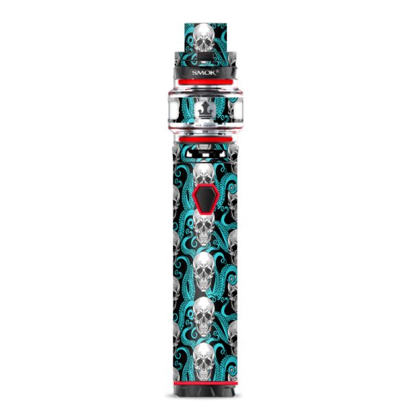 Skull Octopus Teal Black Smok Stick Prince Skin Online Sale