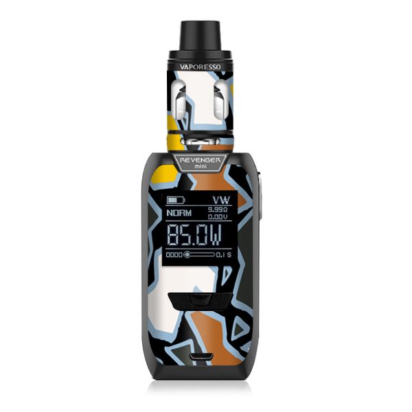 Pop Art Stained Glass Vaporesso Revenger Mini 85w Skin Cheap