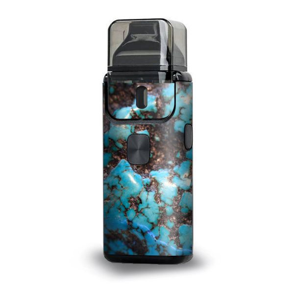 Stab Wood Blue Green Stabilized Stone Aspire Breeze 2 Skin Online now