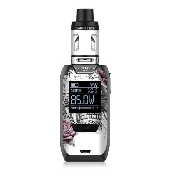 Roses In Skull Vaporesso Revenger Mini 85w Skin Online now