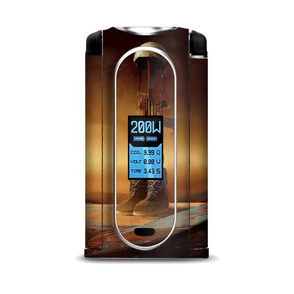 Never Forgotten Military Boots Rifle VooPoo Vmate Skin Hot on Sale